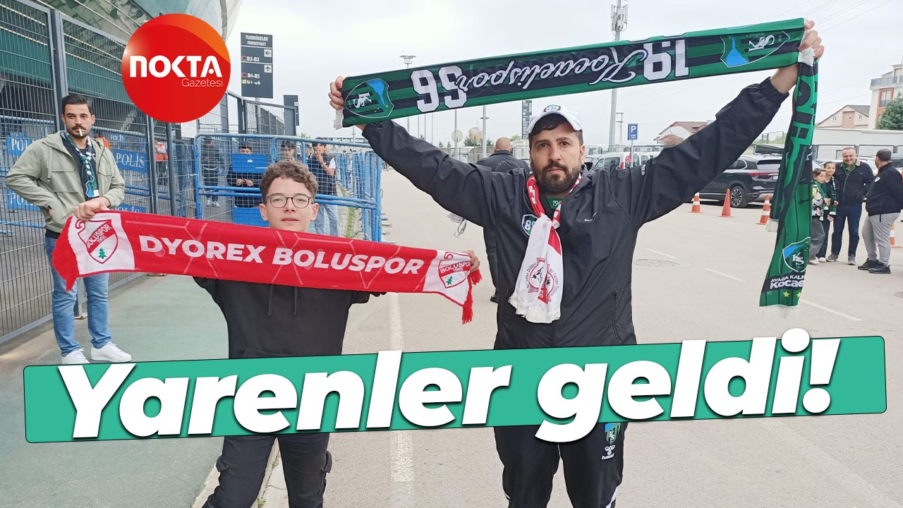 Kocaelispor - Boluspor karşılaşması öncesi dostluk pozları!