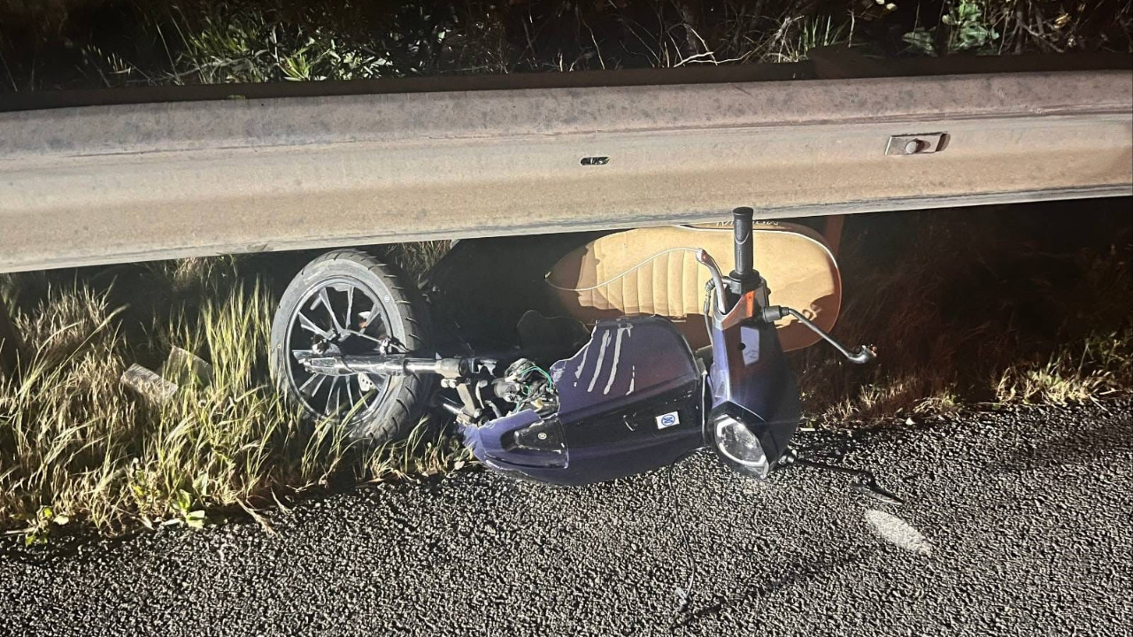 Park halindeki tıra arkadan çarpan motosikletin sürücüsü öldü!