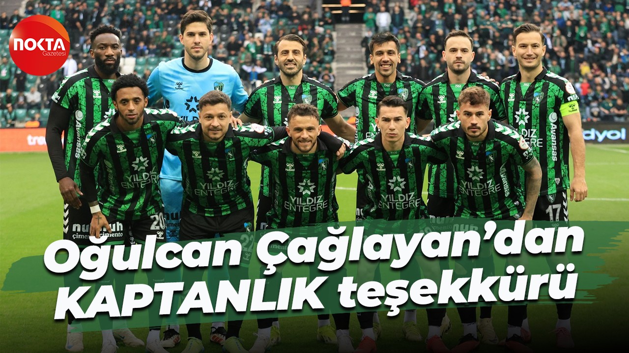Oğulcan Çağlayan’dan KAPTANLIK teşekkürü