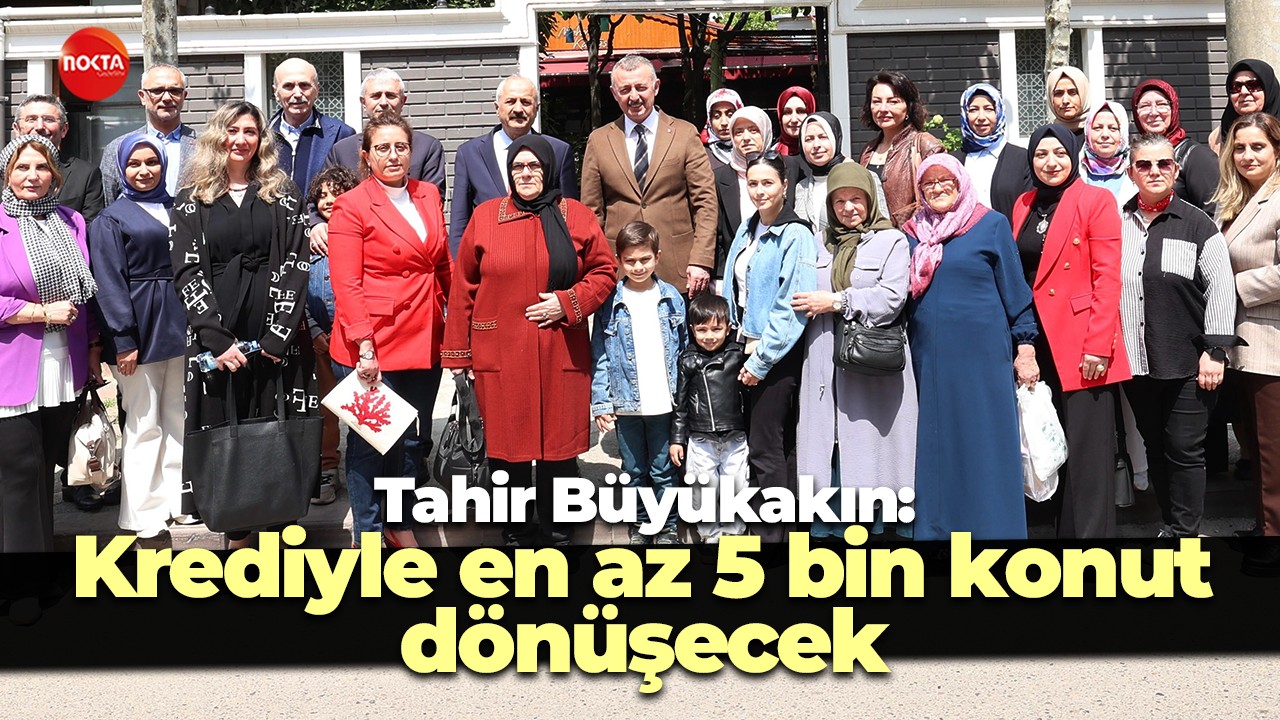 Tahir Büyükakın, Gebze’de kadın esnaflarla buluştu