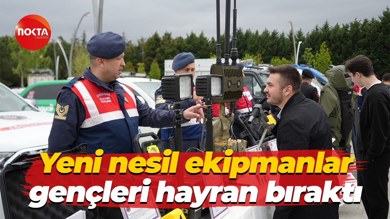 Yeni nesil ekipmanlar gençleri hayran bıraktı