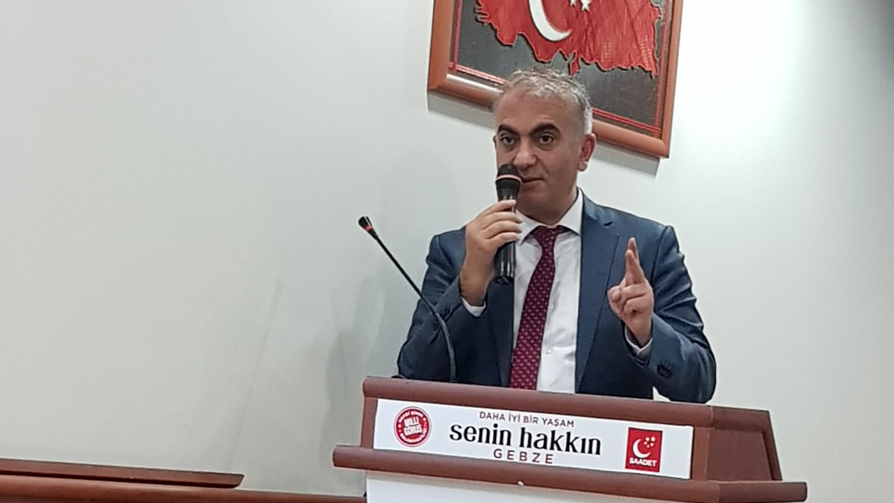Saadet Partisi Gebze İlçe Başkanı Erkan Vural'dan 1 Mayıs mesajı
