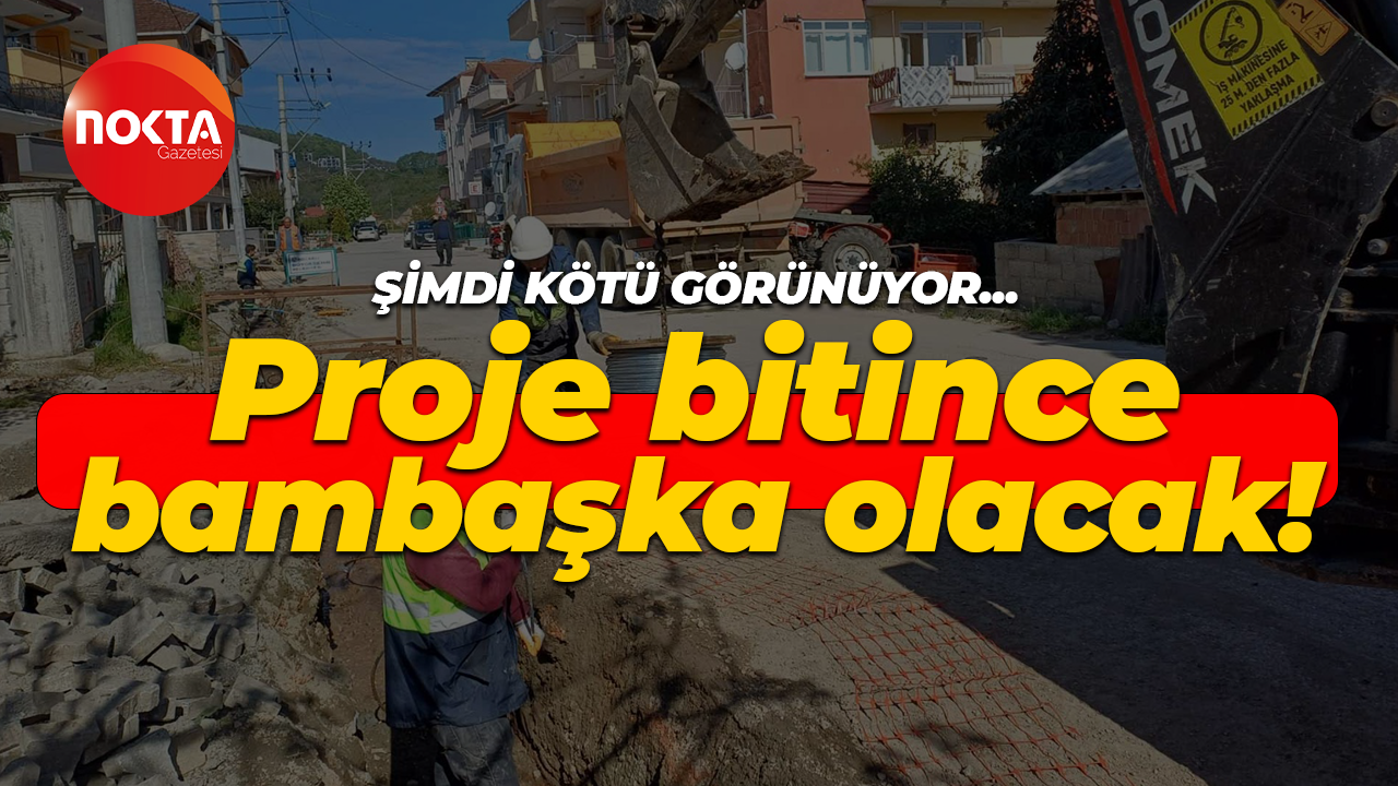 Kocaeli Büyükşehir Belediyesi Gölcük’ün o mahallesini ışıl ışıl yapacak! Bittiğinde bambaşka olacak