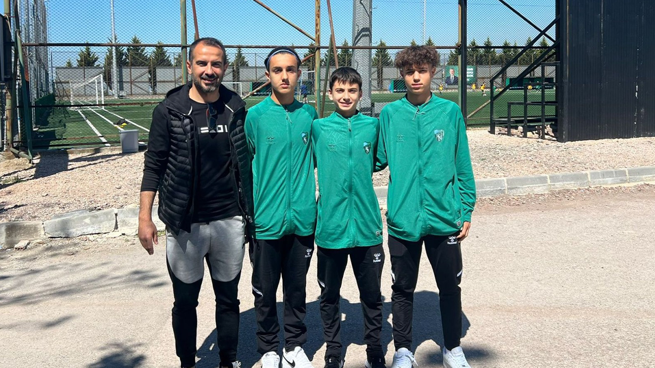 Kocaelispor U-14’ten 3 futbolcu Milli takım değerlendirme kampına davet edildi