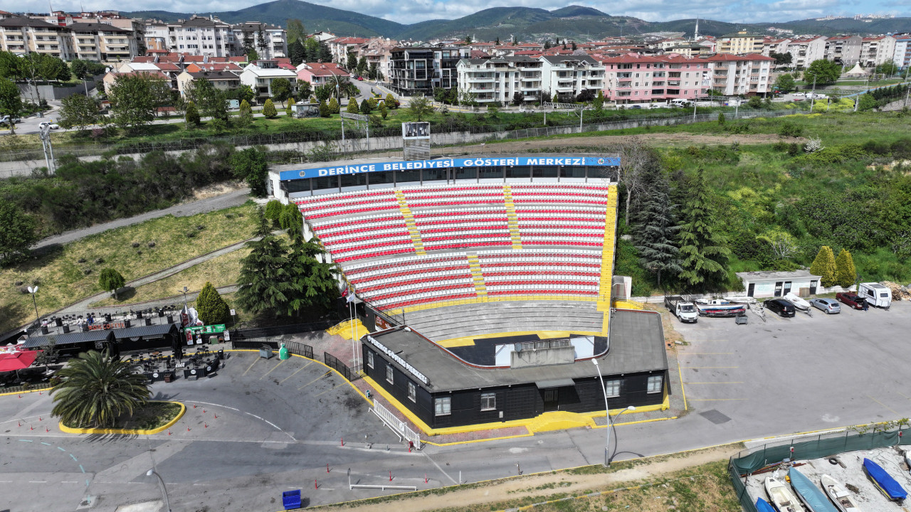 Derince'de yenilenen gösteri merkezi yaz sezonuna hazır!