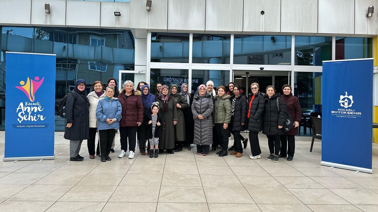 Kocaeli Büyükşehir Belediyesi kadınlar için çalışmaya devam ediyor!