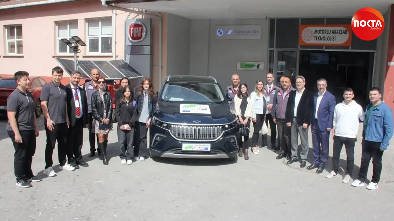 İzmit MTAL öğrencileri elektrikli araçlarla ilgili eğitim alıyor