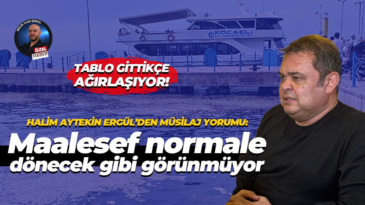 H. Aytekin Ergül’den müsilaj değerlendirmesi: Marmara Denizi’nde müsilaj birikimi devasa boyutlarda