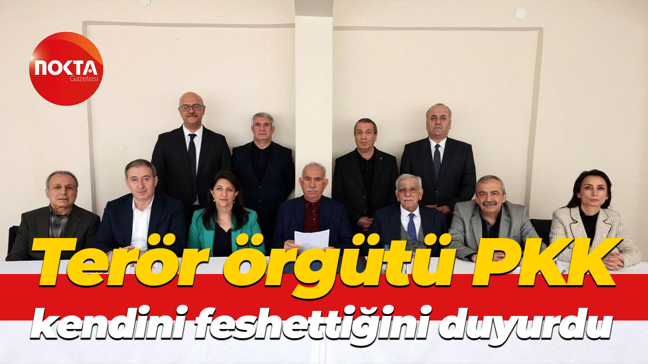 Terör örgütü PKK kendini feshettiğini duyurdu