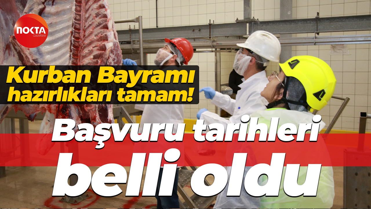 Kocaeli'de Kurban Bayramı hazırlıkları tamam! Başvuru tarihleri belli oldu