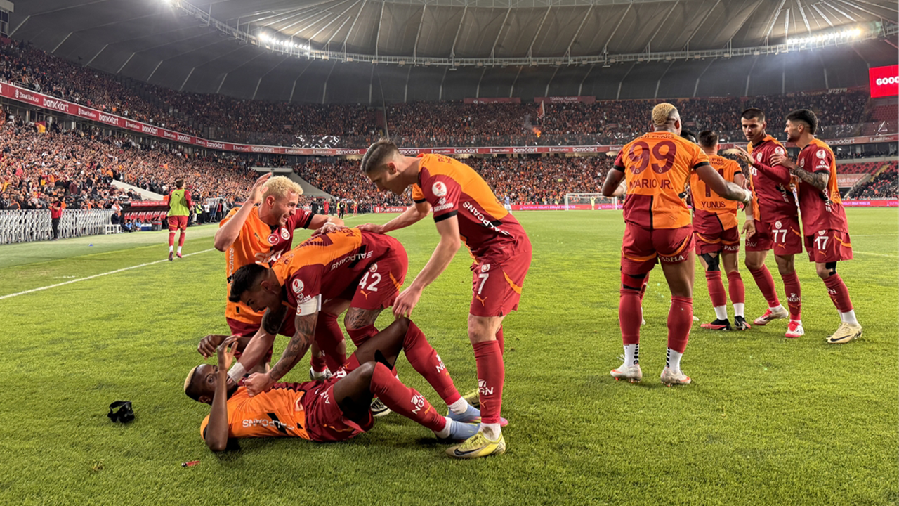Türkiye Kupası'nda zafer Galatasaray'ın: 3-0