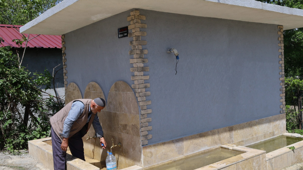 Kırsal mahallelerin su altyapısı güçleniyor... Yenileri inşa edildi