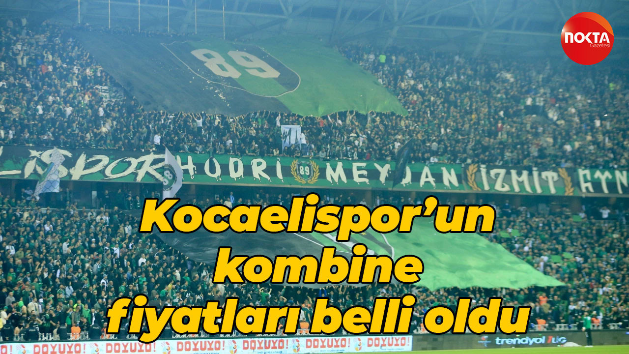 Kocaelispor’un kombine fiyatları belli oldu