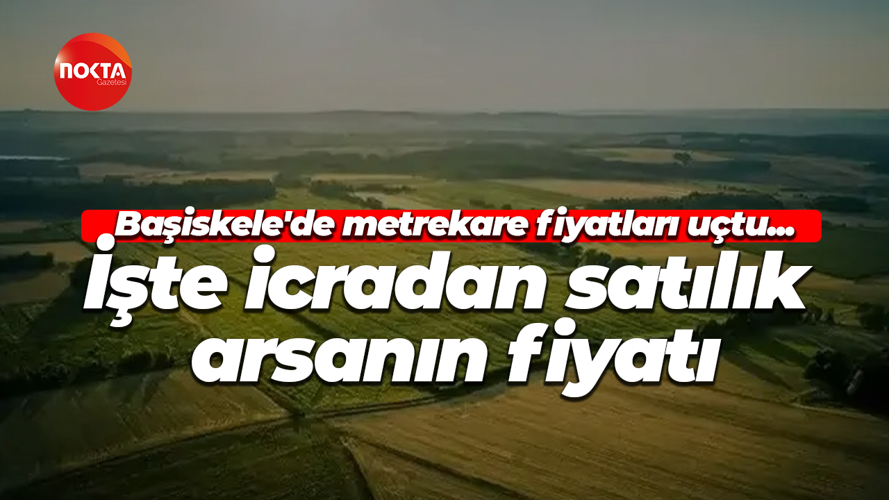 Başiskele’de metrekare fiyatları uçtu! 360 metrekarelik arsa icradan satılık