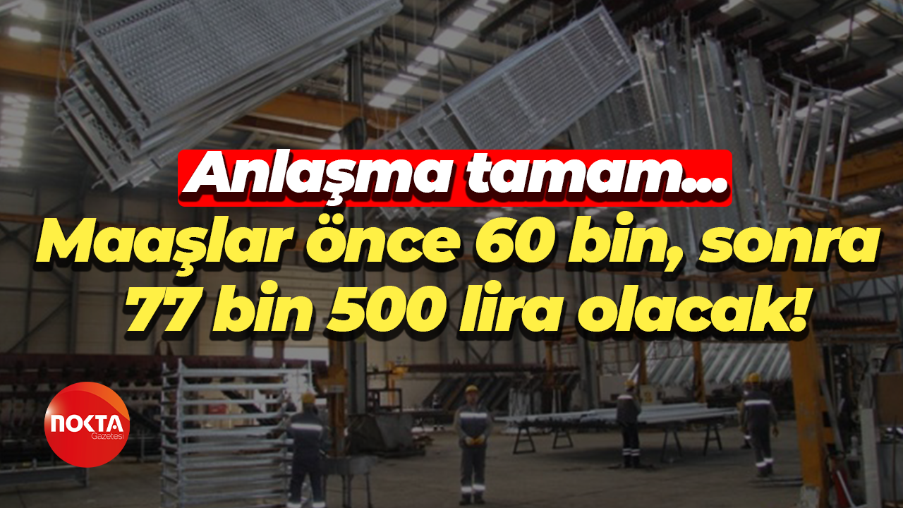 İzmit ve Gebze’de de fabrikaları var… Yeni net maaş 60 bin lira oldu!