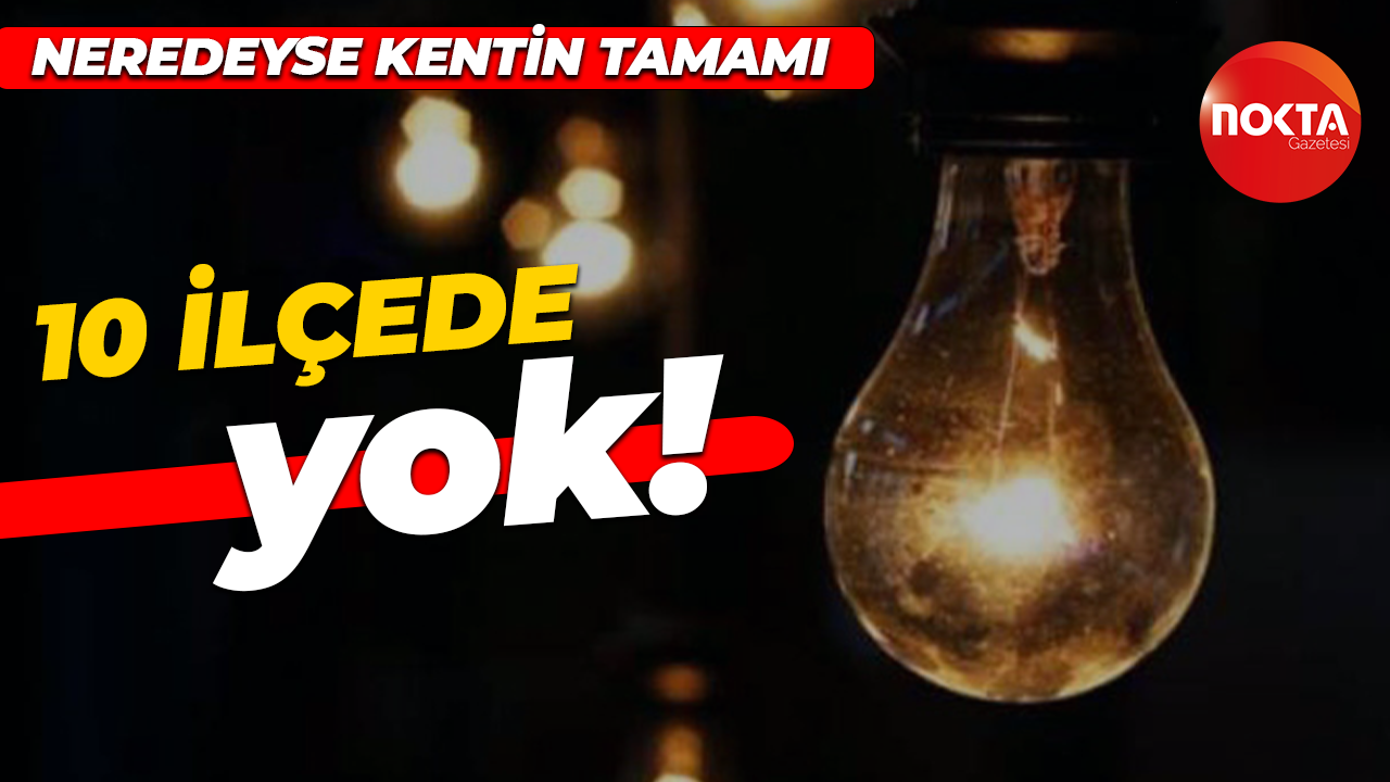 SEDAŞ pazar günü de çalışıyor: Kocaeli'nin neredeyse tamamında elektrikler kesilecek!