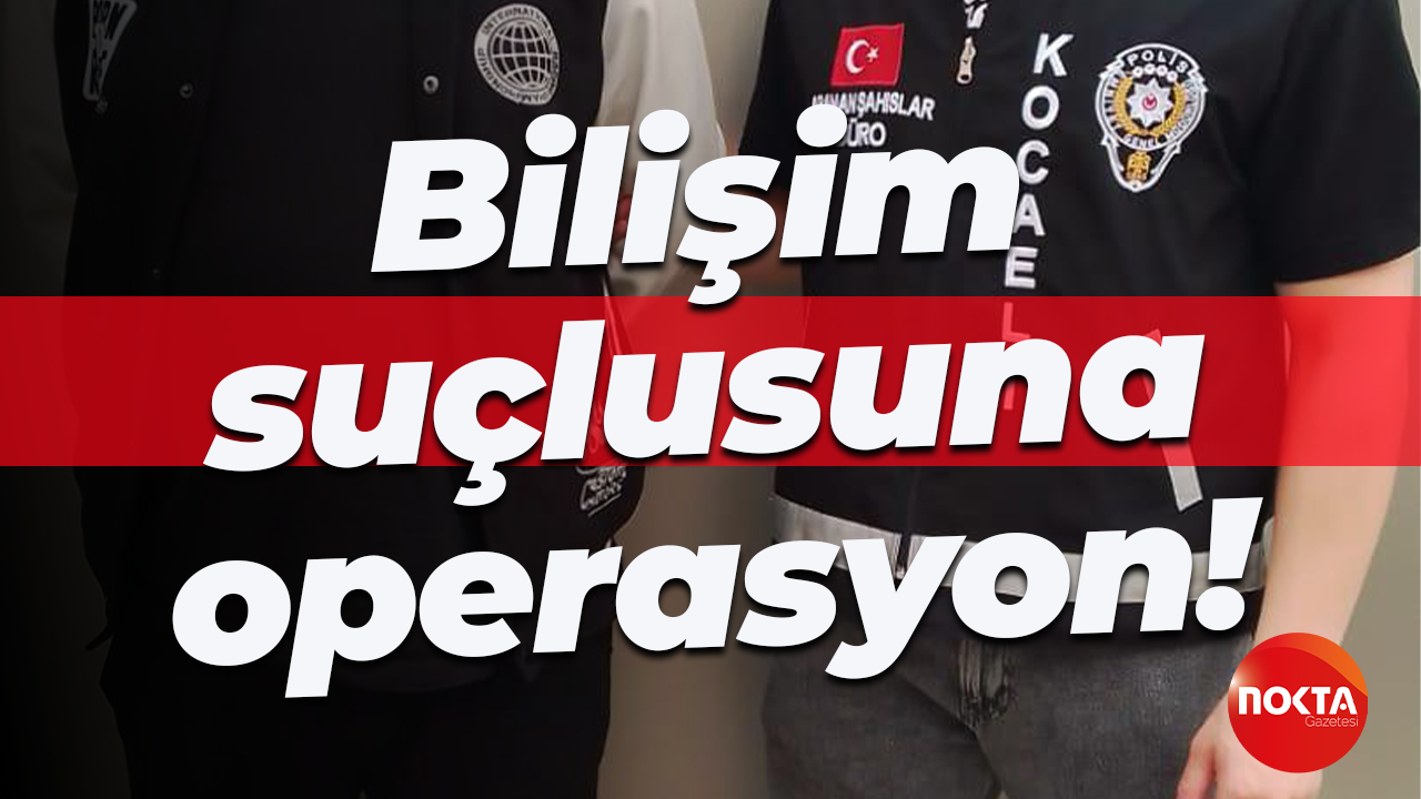 Bilişim suçlusuna operasyon!