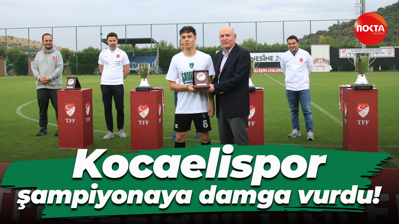 Kocaelispor, şampiyonaya damga vurdu!