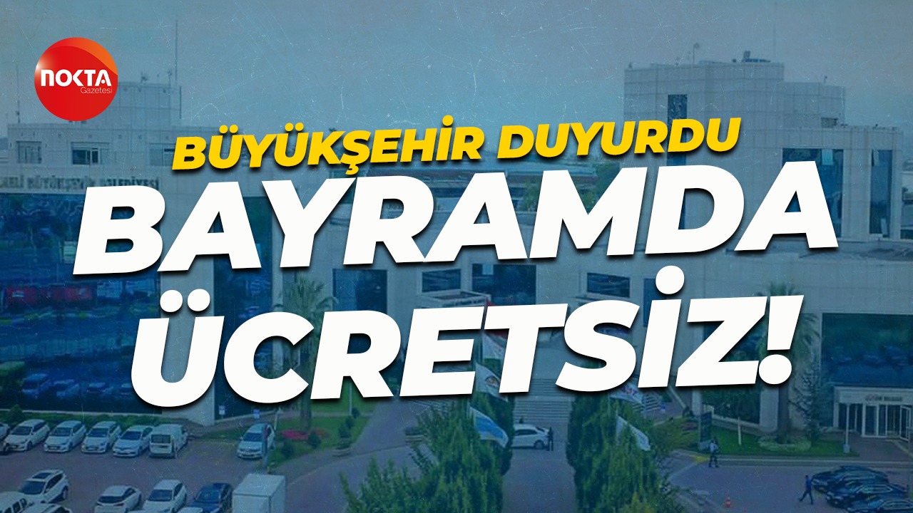 Kocaeli Büyükşehir Belediyesi duyurdu... Ulaşım 4 gün boyunca ücretsiz olacak!