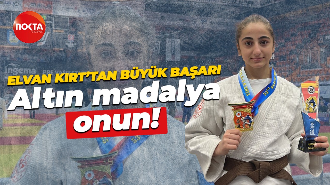 Elvan Kırt’tan büyük başarı… Altın madalya onun!