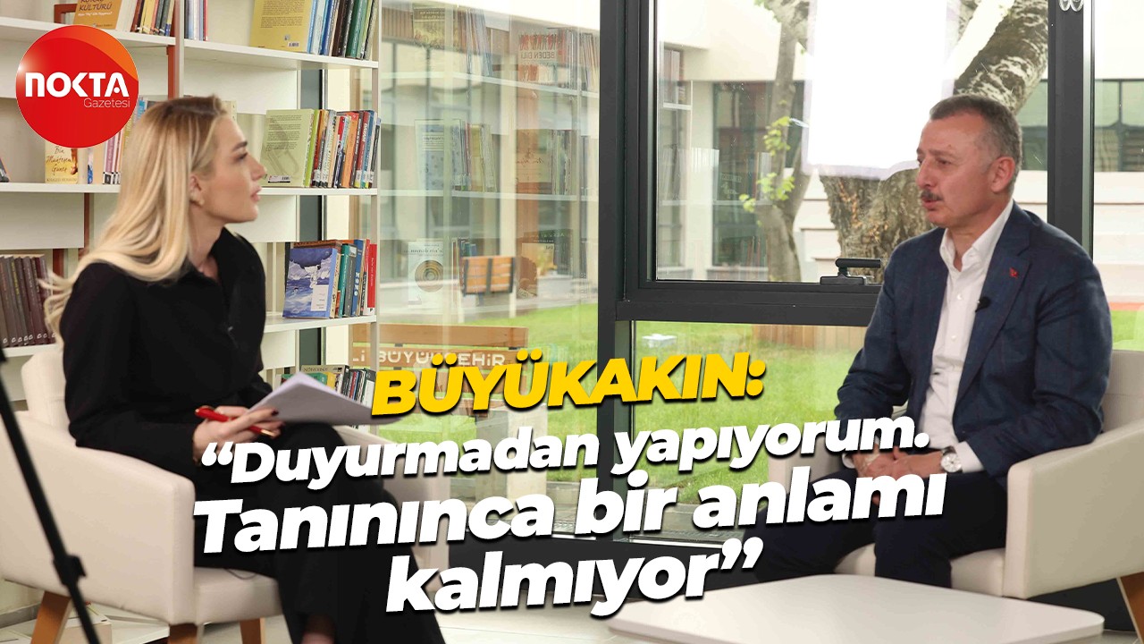 Büyükakın, Özgen'in sorularını yanıtladı: "Duyurmadan yapıyorum. Tanınınca bir anlamı kalmıyor"