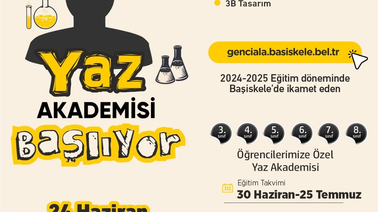 Başiskele Yaz Akademisi kayıtları başladı