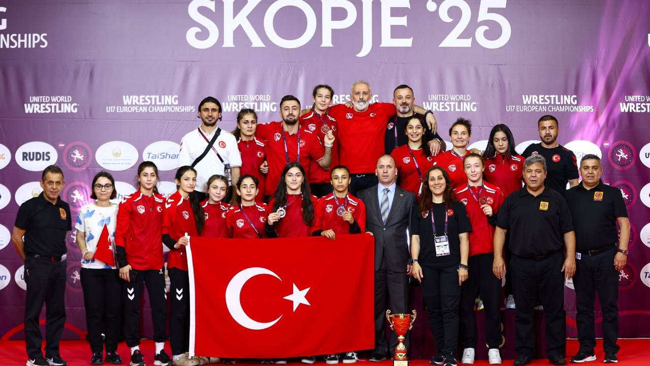 Avrupa Güreş Şampiyonası’nda Türkiye üst üste 3. kez zirvede