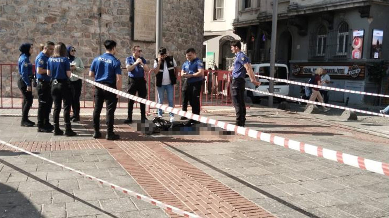 Galata Kulesi'nden düşen 22 yaşındaki genç hayatını kaybetti