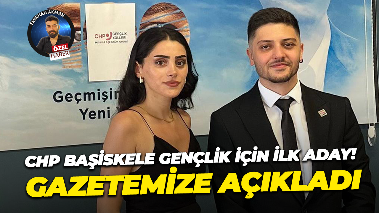 CHP Başiskele Gençlik için ilk aday! Gazetemize açıkladı