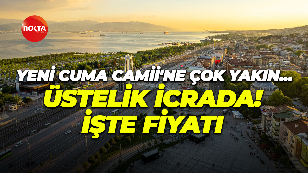 İzmit’te Yeni Cuma Camii’nin hemen yanında depolu dükkan icrada! İşte fiyatı