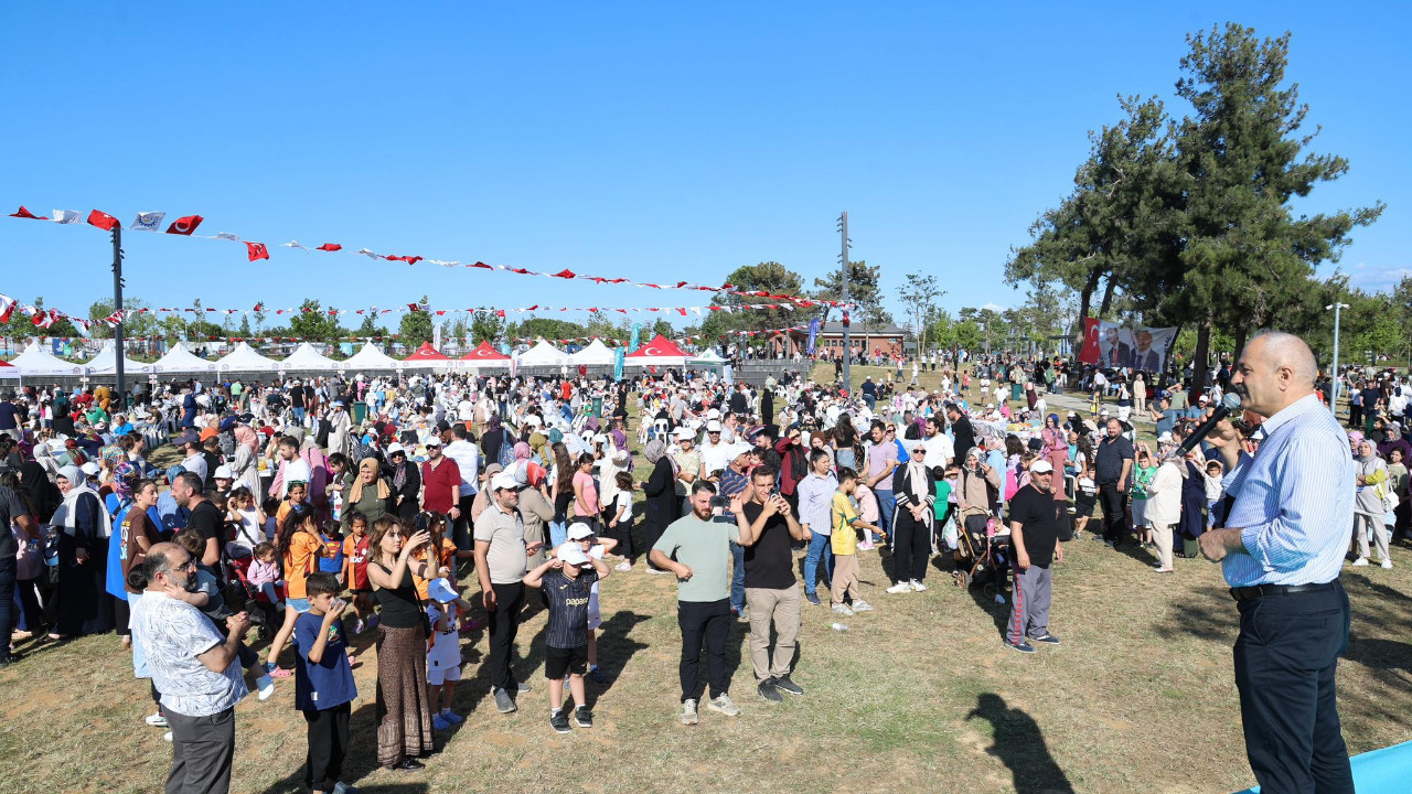 Gebze'de büyük piknik etkinliği... Vatandaşlar akın etti