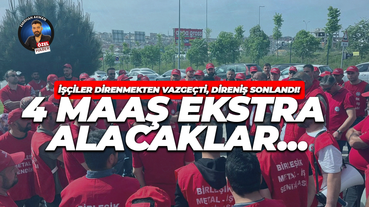 İki aydır direniyorlardı… İşçiler talep etti, direniş sonlandı! İşte şartlar