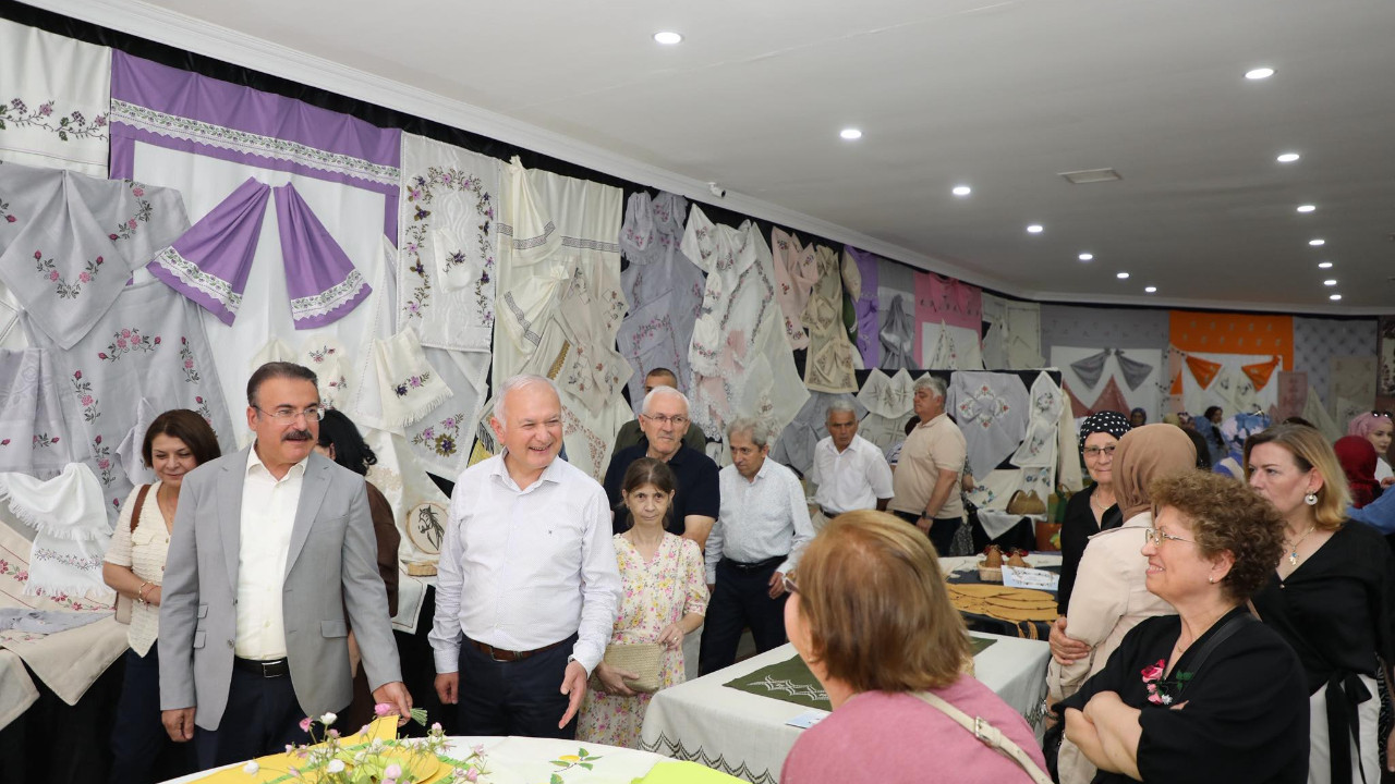 KARMEK El Sanatları Sergisi törenle açıldı