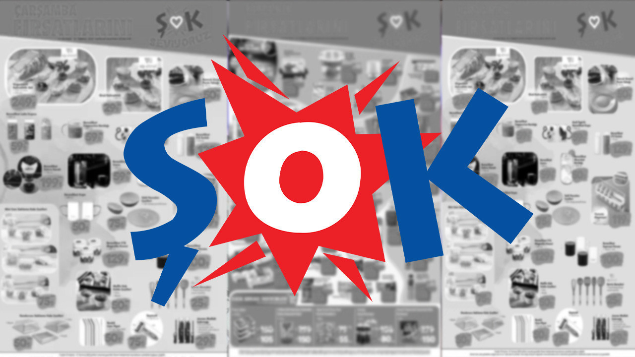 ŞOK Haftanın Fırsatları 25 Haziran 2025 ŞOK Katalog Bu Hafta Çamaşır Makinesi, 3'lü Ankastre Set Var