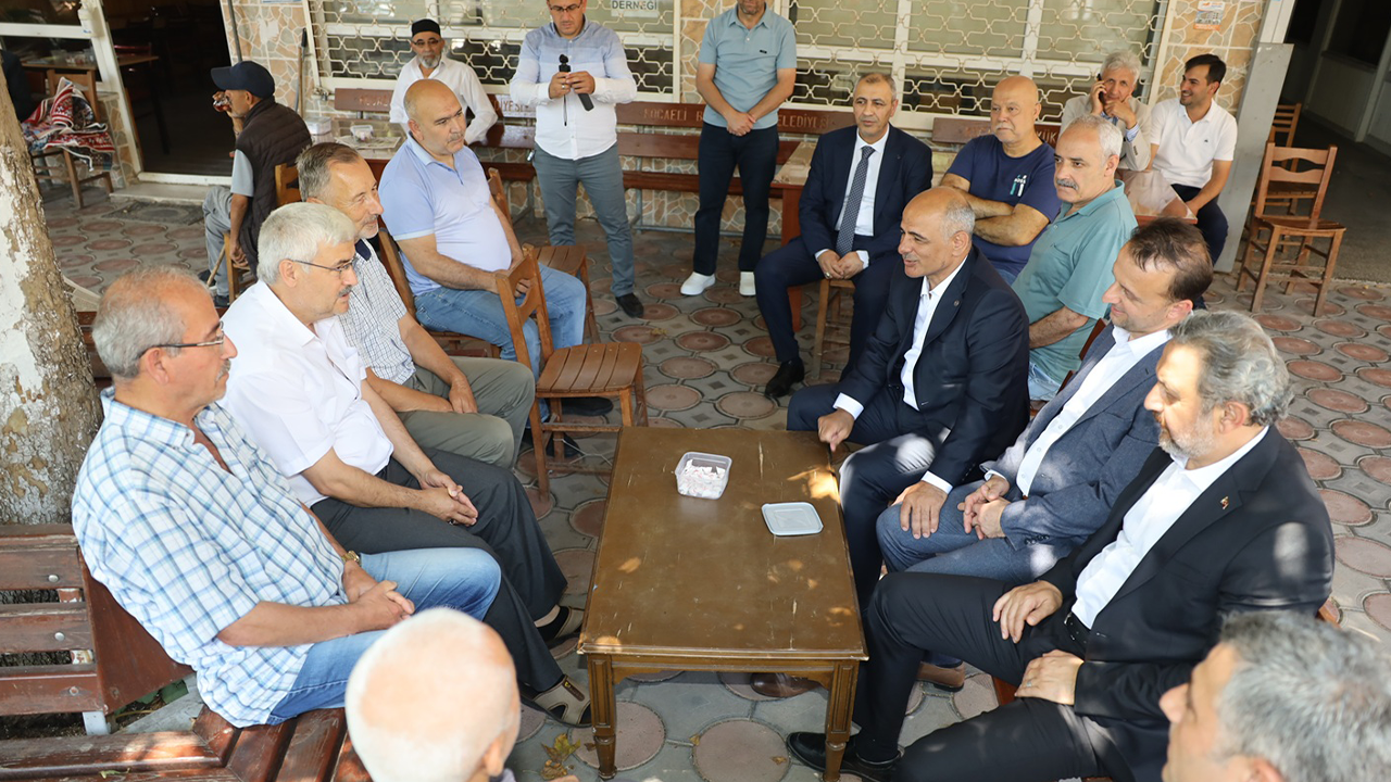 Şener Söğüt'ten esnaf ziyareti