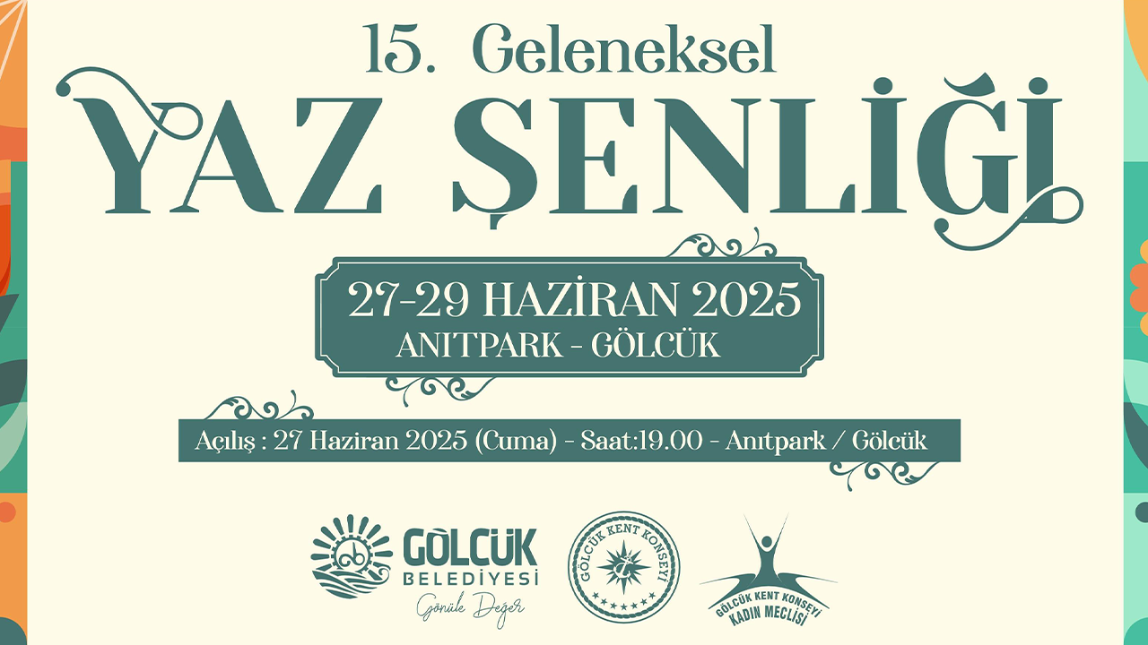 Havalar ısındı, Gölcük'te şenlik sezonu açıldı!