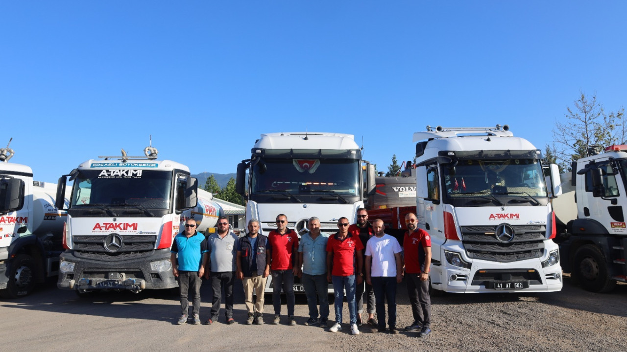 A Takımı, Sakarya’nın yardımına koştu