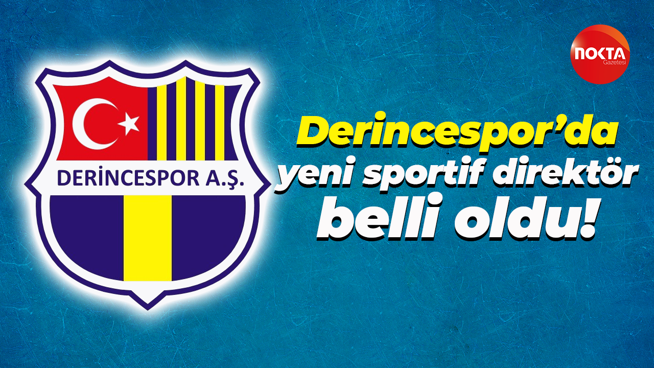 Derincespor’da yeni sportif direktör belli oldu!