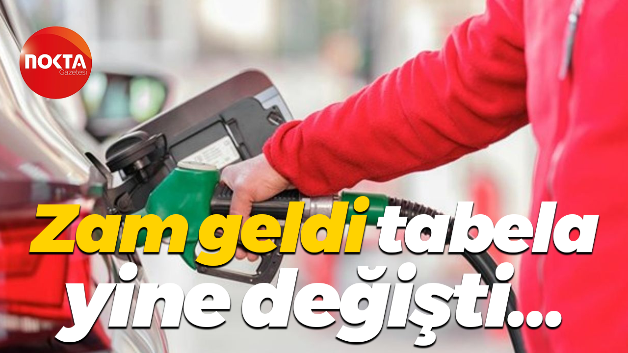 Zam geldi, tabela yine değişti…