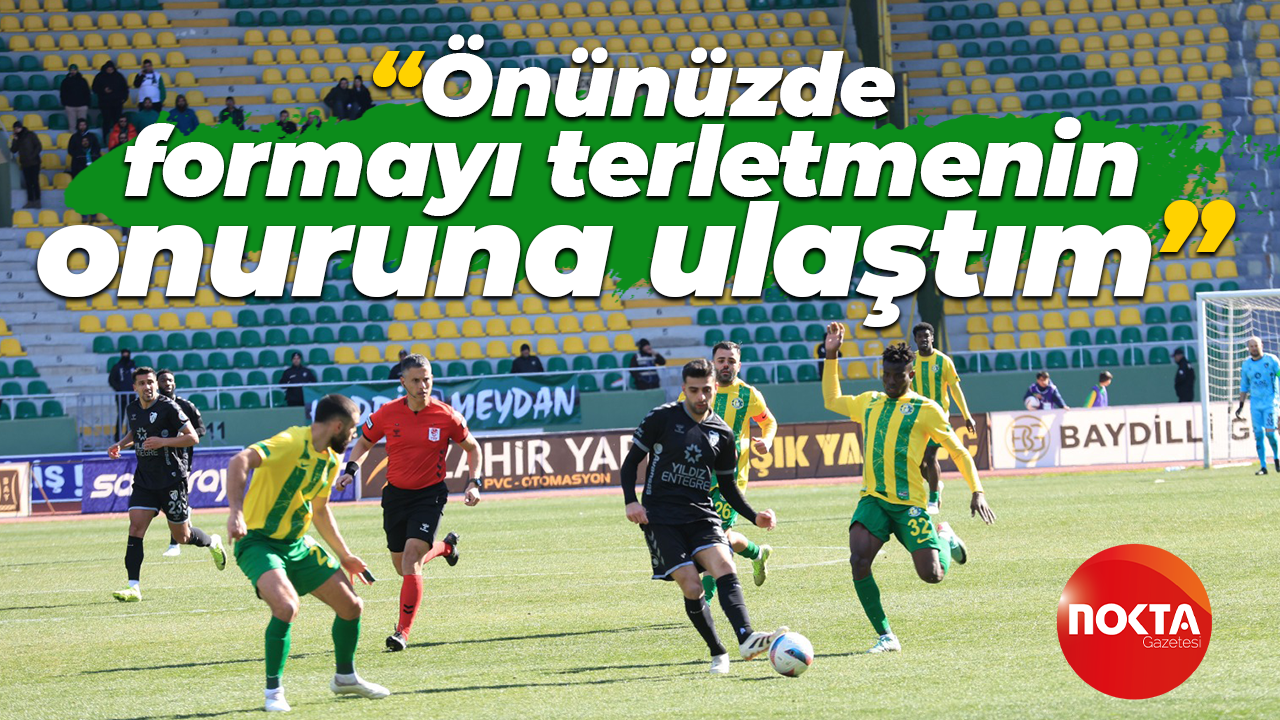 Yunus Emre Gedik: Önünüzde formayı terletmenin onuruna ulaştım