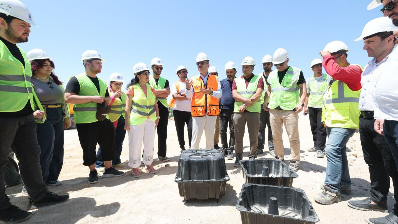 Bünyamin Çifçi ve geleceğin mühendisleri Spor Lisesi'ni gezdi