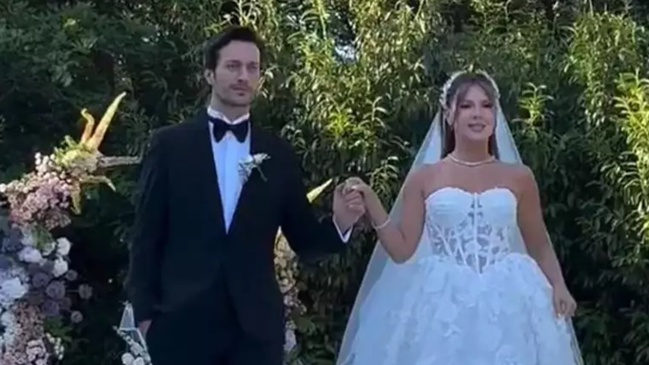 Feyyaz Şerifoğlu ve Merve Dinçkol evlendi