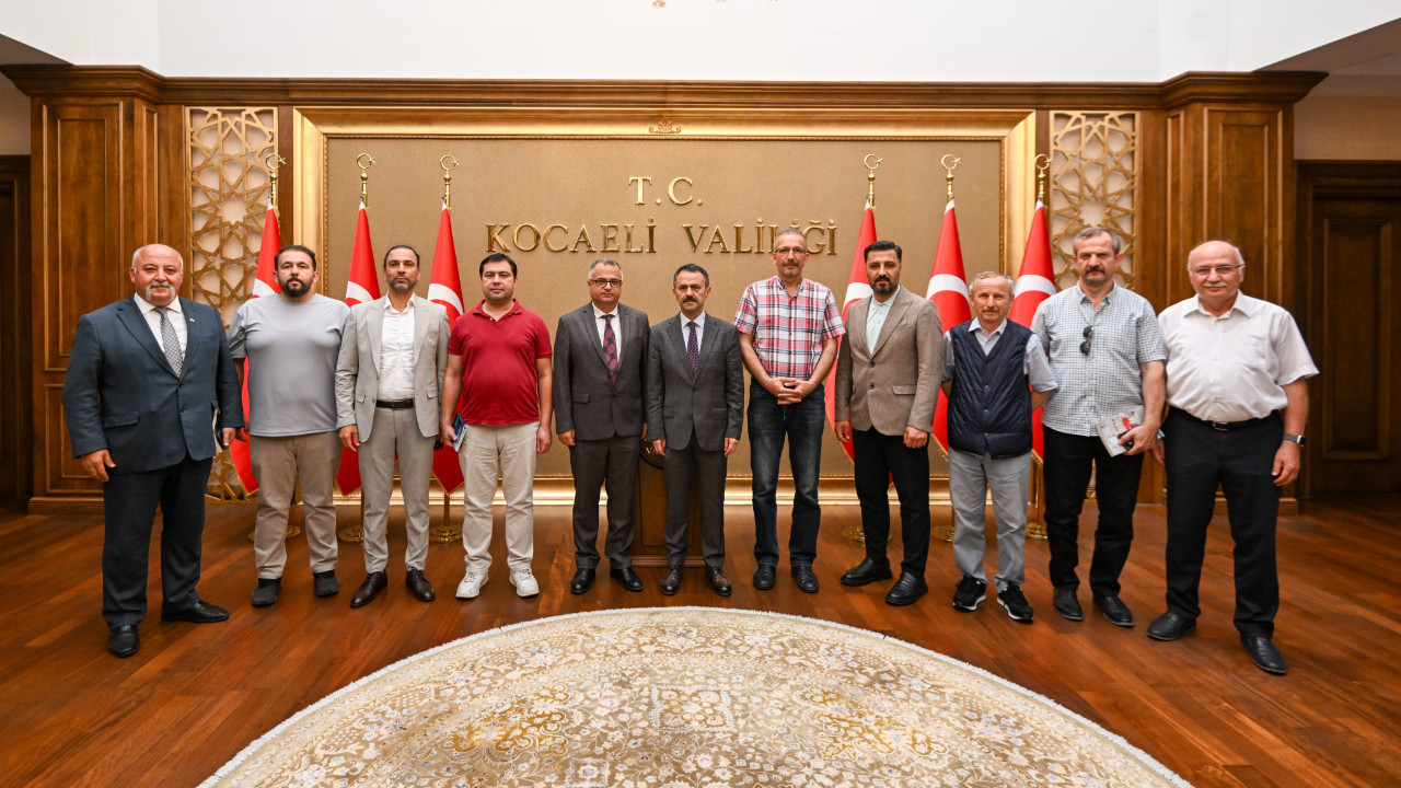 Aydınlar Ocağı'ndan İlhami Aktaş'a ziyaret