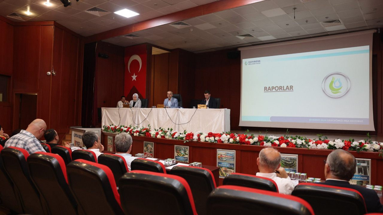 Çayırova'da 10 gündem maddesi karara bağlandı