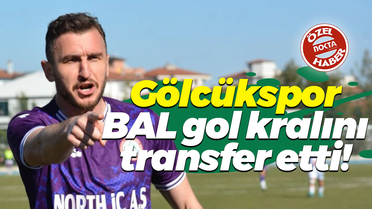 Gölcükspor, BAL gol kralını transfer etti!