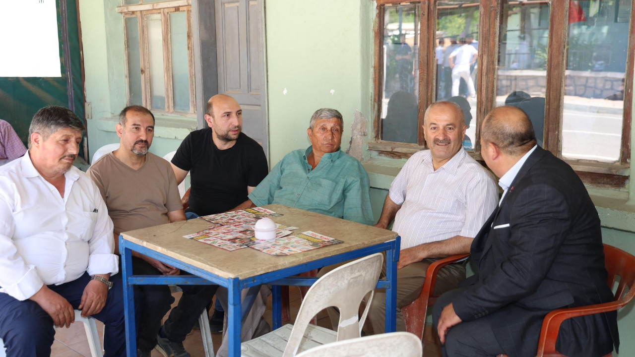 Zinnur Büyükgöz vatandaşlarla bir araya geldi