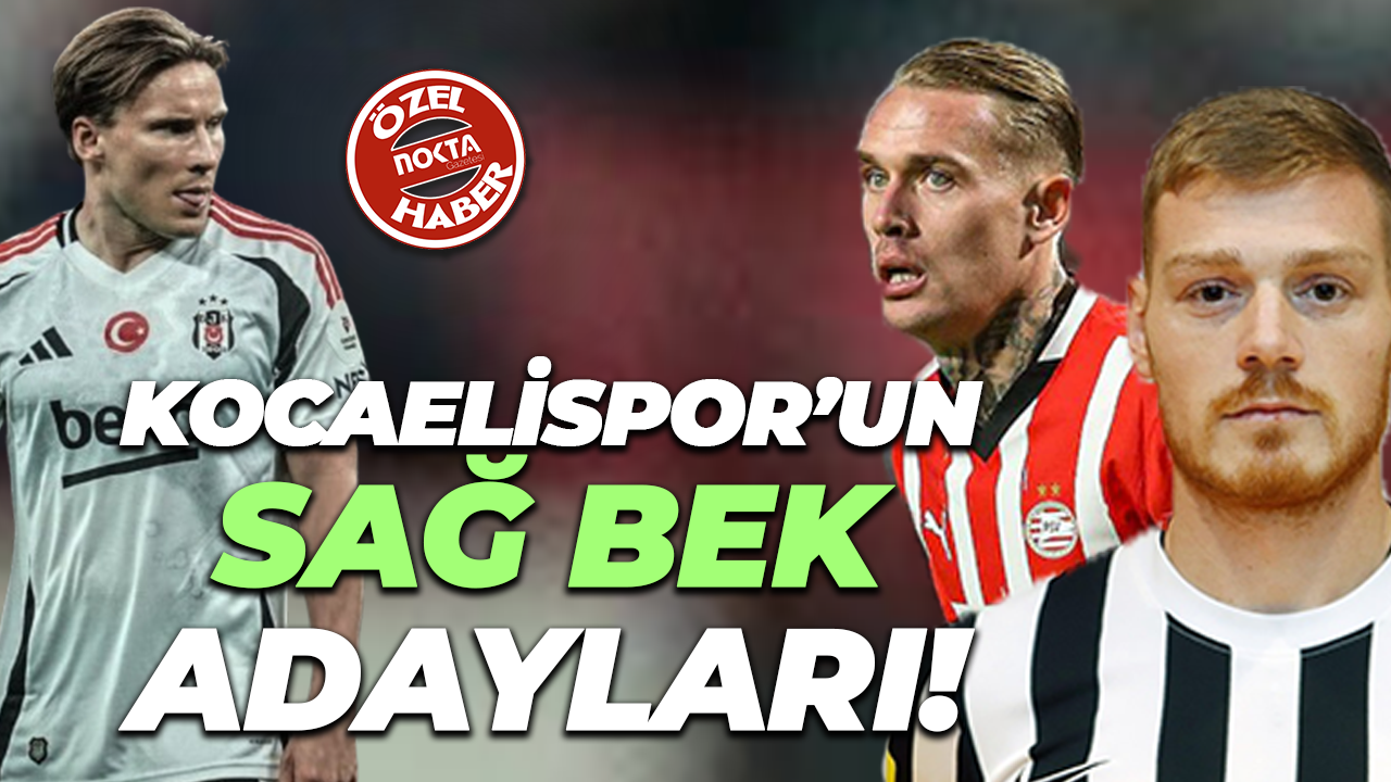İşte Kocaelispor’un sağ bek adayları!