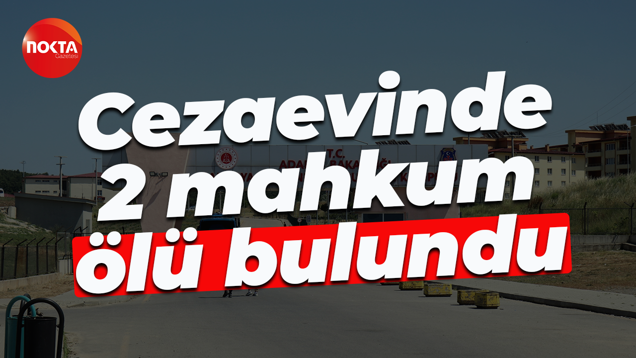 Cezaevinde 2 mahkum ölü bulundu!
