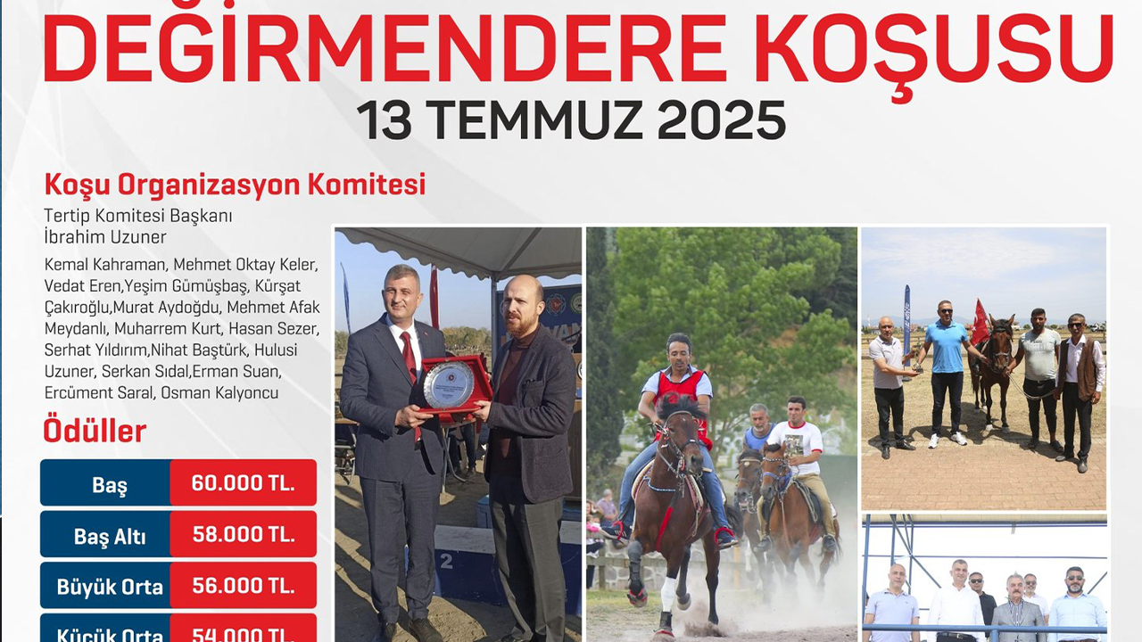 Gölcük'te heyecanlı bekleyiş: Rahvan At Yarışları Değirmendere Koşusu'na sayılı günler kaldı!