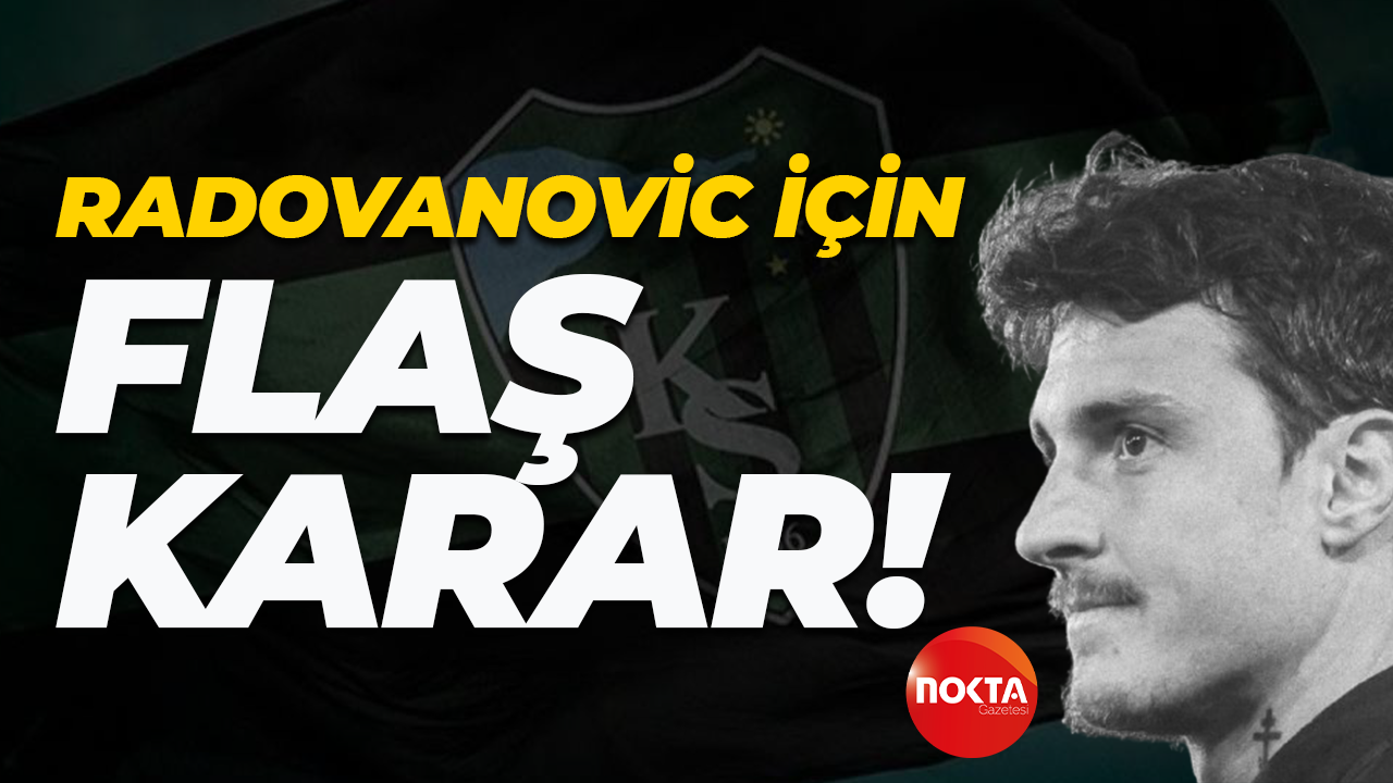 Kocaelispor'da Radovanovic için flaş karar!